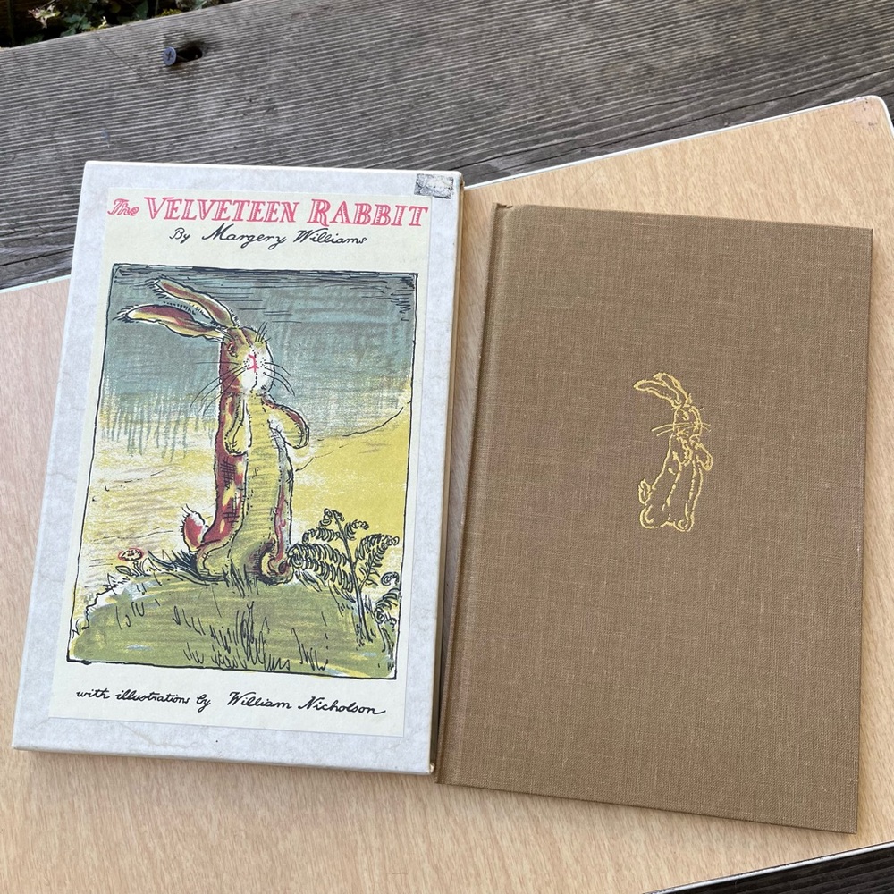 The Velveteen Rabbit Vintage Slipcover Hardcover Book By Margery Williams